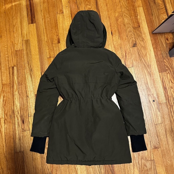 BCBGeneration Parka Jacket - Olive Green // Size Small - Picture 7 of 8